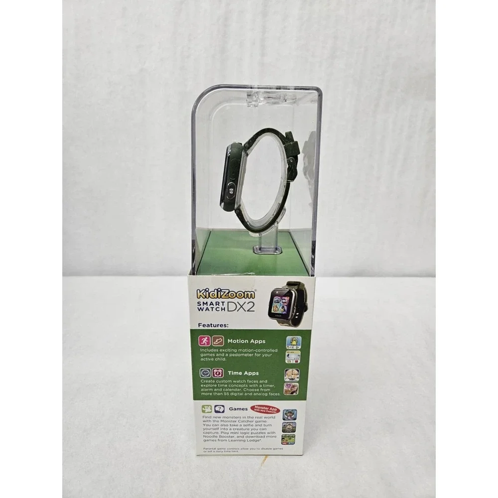 Vtech KidiZoom Smart Watch DX2 For Kids Ages 4 + Years- Green Camo‎ *New